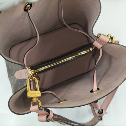Louis Vuitton Neo Noe Shoulder Bag Monogram Rose Poodle — view 8