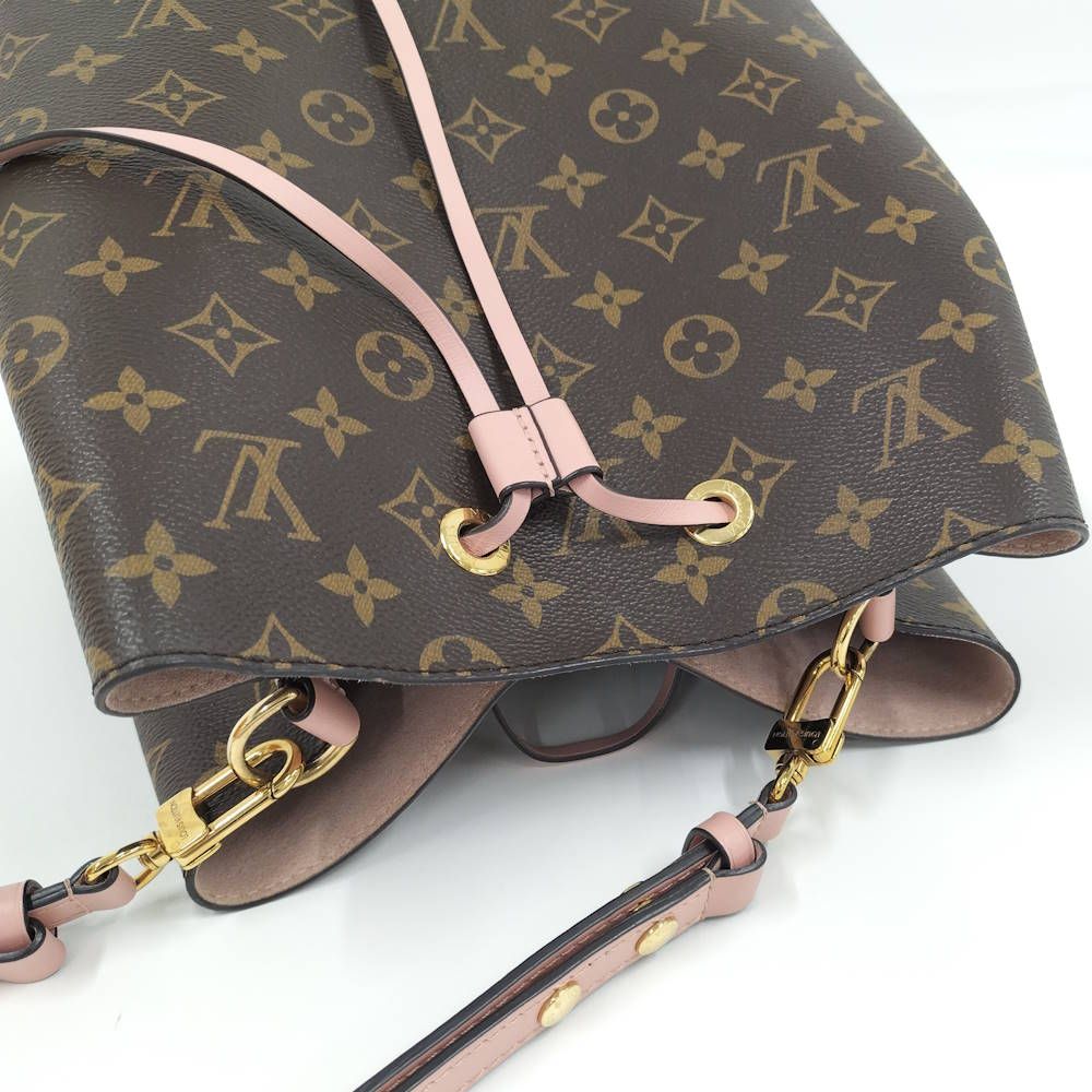 Louis Vuitton Neo Noe Shoulder Bag Monogram Rose Poodle — view 6