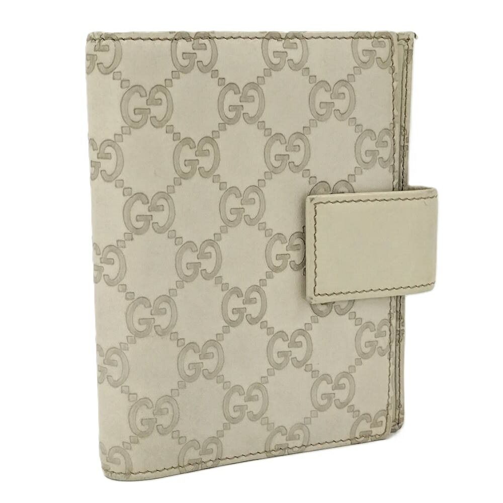 Gucci Notebook Cover Guccissima Leather Ivory Agenda