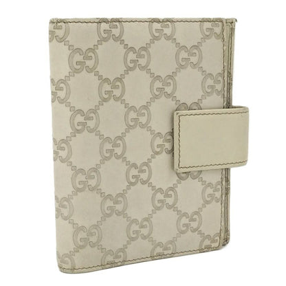 Gucci Notebook Cover Guccissima Leather Ivory Agenda