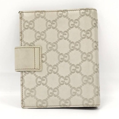 Gucci Notebook Cover Guccissima Leather Ivory Agenda — view 3