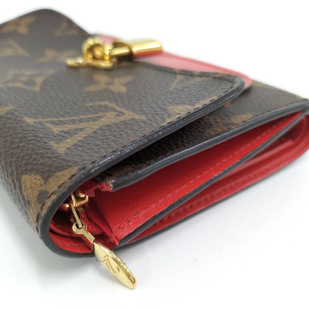 Louis Vuitton Portefeuille Flower Compact Monogram Coquelicot Wallet — view 6