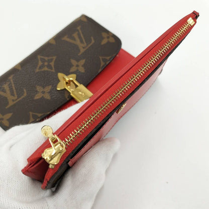 Louis Vuitton Portefeuille Flower Compact Monogram Coquelicot Wallet — view 7