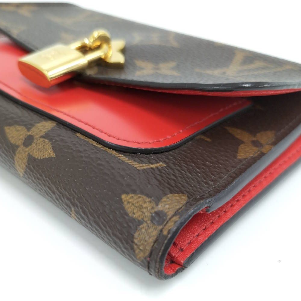 Louis Vuitton Portefeuille Flower Compact Monogram Coquelicot Wallet — view 5