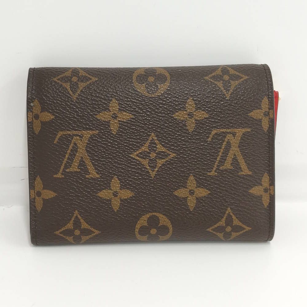Louis Vuitton Portefeuille Flower Compact Monogram Coquelicot Wallet — view 4