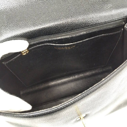 Chanel Handbag Caviar Leather Black — view 7