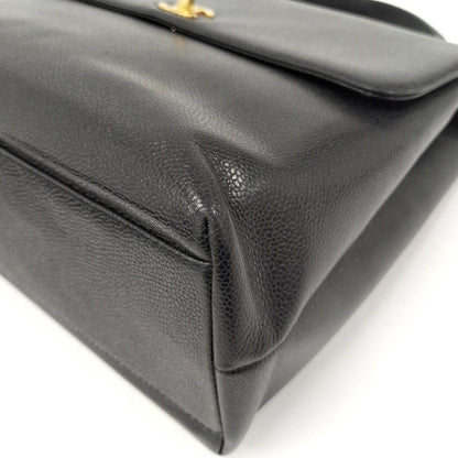 Chanel Handbag Caviar Leather Black — view 3