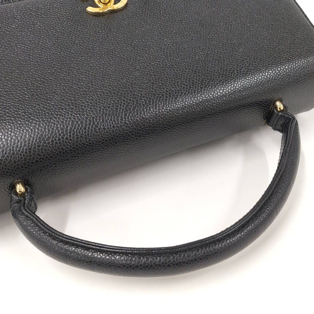 Chanel Handbag Caviar Leather Black — view 5
