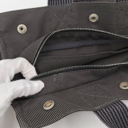 Hermes Herline Tote Bag Canvas Gray — view 8