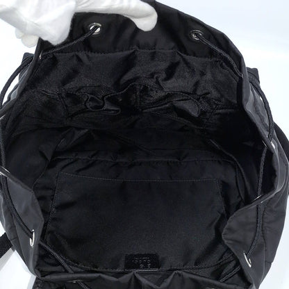 Gucci Backpack Nylon Leather Black — view 7