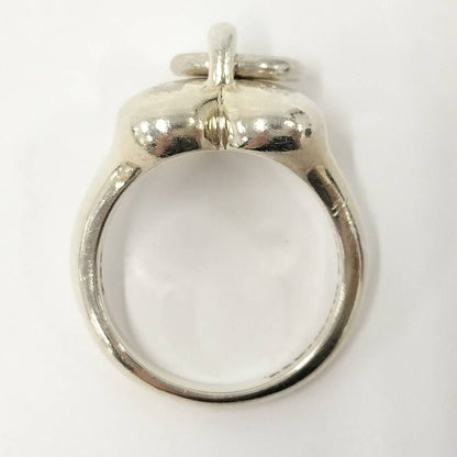 Tiffany & Co Door Knocker Heart Ring — view 5
