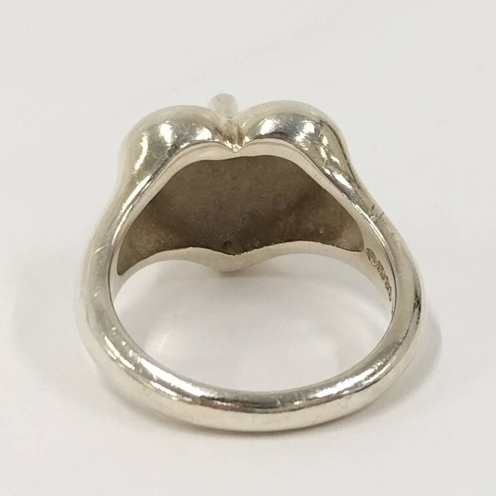 Tiffany & Co Door Knocker Heart Ring — view 3