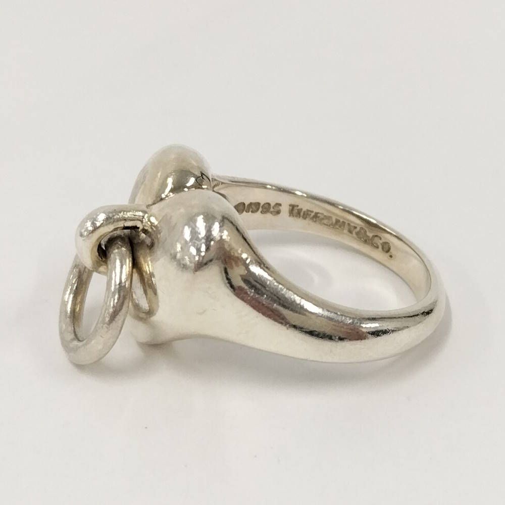 Tiffany & Co Door Knocker Heart Ring — view 2