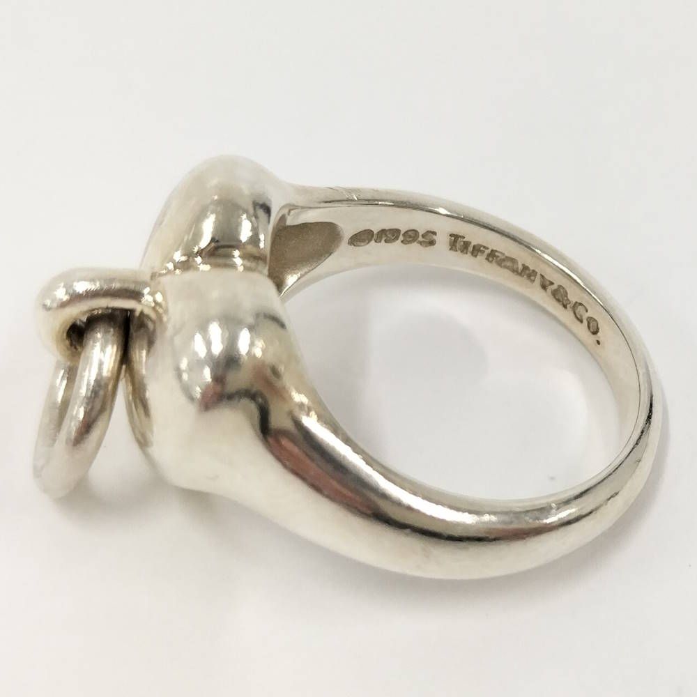 Tiffany & Co Door Knocker Heart Ring — view 7