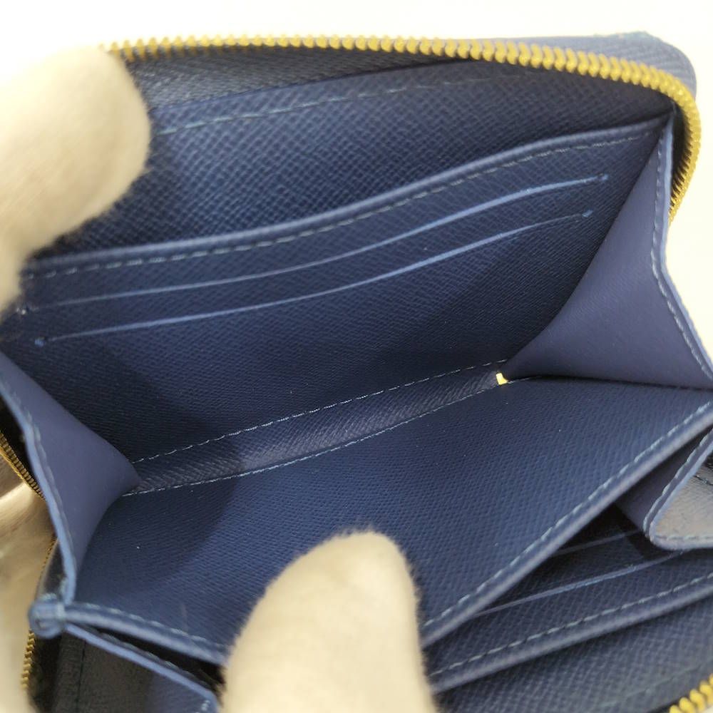 Louis Vuitton Zippy Coin Purse Monogram Denim — view 7