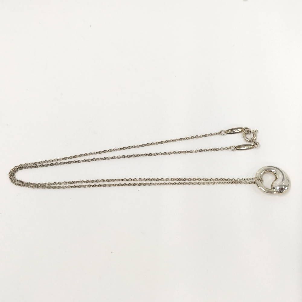 Tiffany & Co Eternal Circle Necklace 925 Sterling Silver — view 3