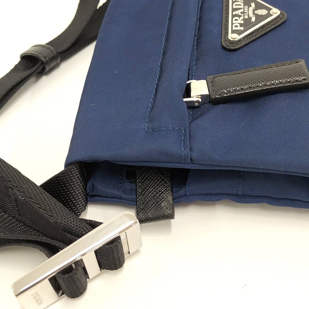 Prada Shoulder Bag Nylon Navy — view 5