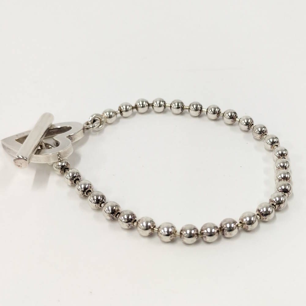 Gucci Open Heart Ball Chain Bracelet — view 2