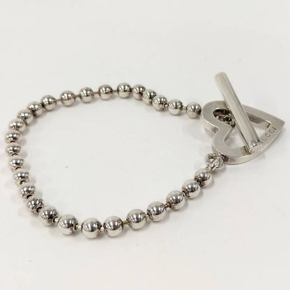 Gucci Open Heart Ball Chain Bracelet — view 4