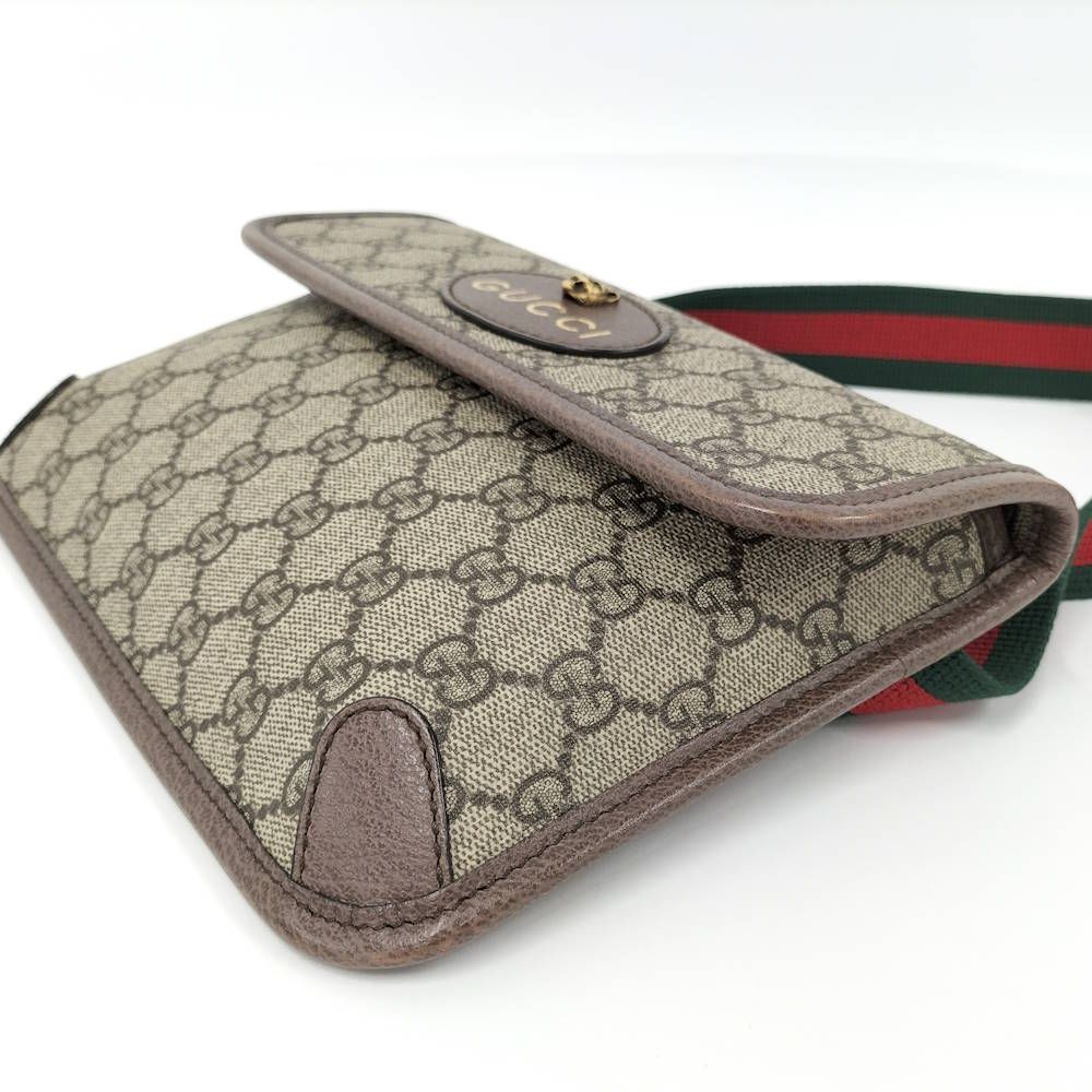 Gucci Belt Bag GG Supreme Sherry Line Brown — view 5