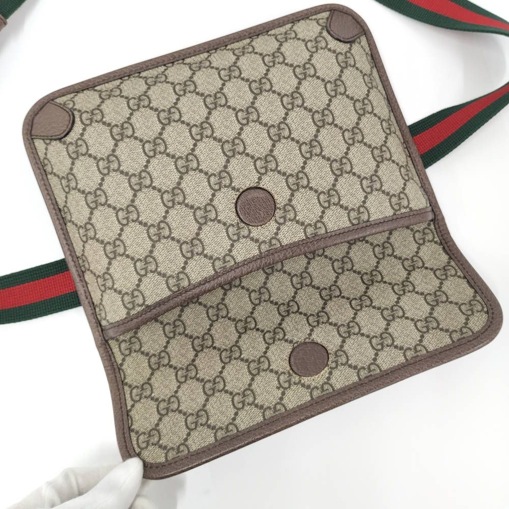 Gucci Belt Bag GG Supreme Sherry Line Brown — view 7