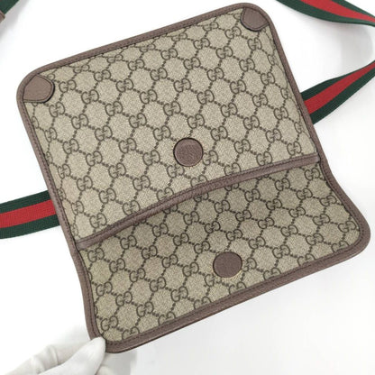 Gucci Belt Bag GG Supreme Sherry Line Brown — view 7