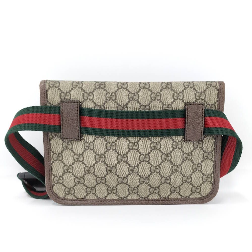 Gucci Belt Bag GG Supreme Sherry Line Brown — view 2