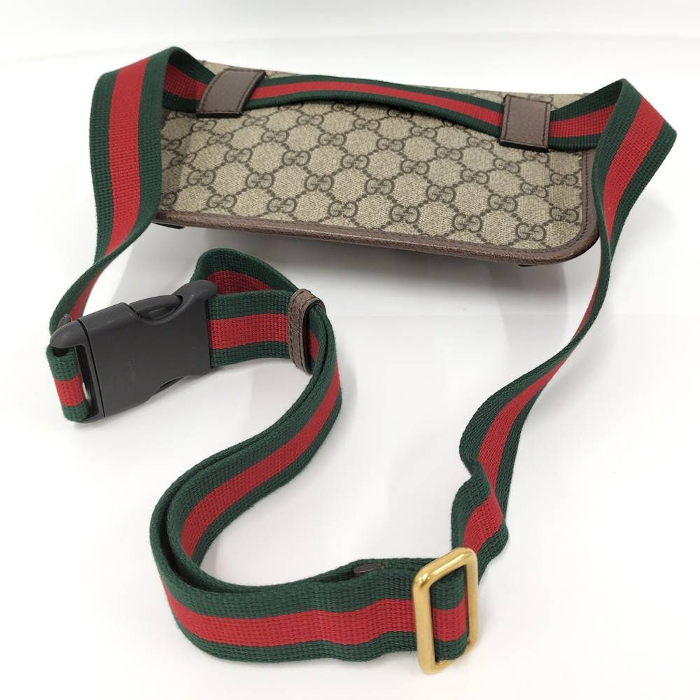 Gucci Belt Bag GG Supreme Sherry Line Brown — view 6