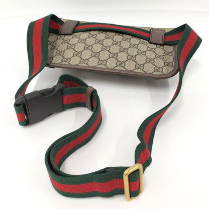Gucci Belt Bag GG Supreme Sherry Line Brown — view 6