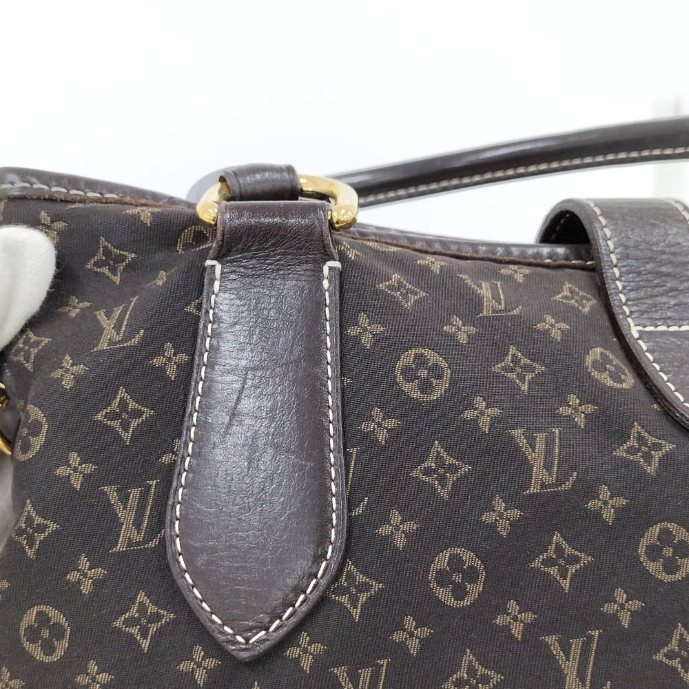 Louis Vuitton Elegy 2-Way Bag Monogram Canvas Dark Brown — view 8
