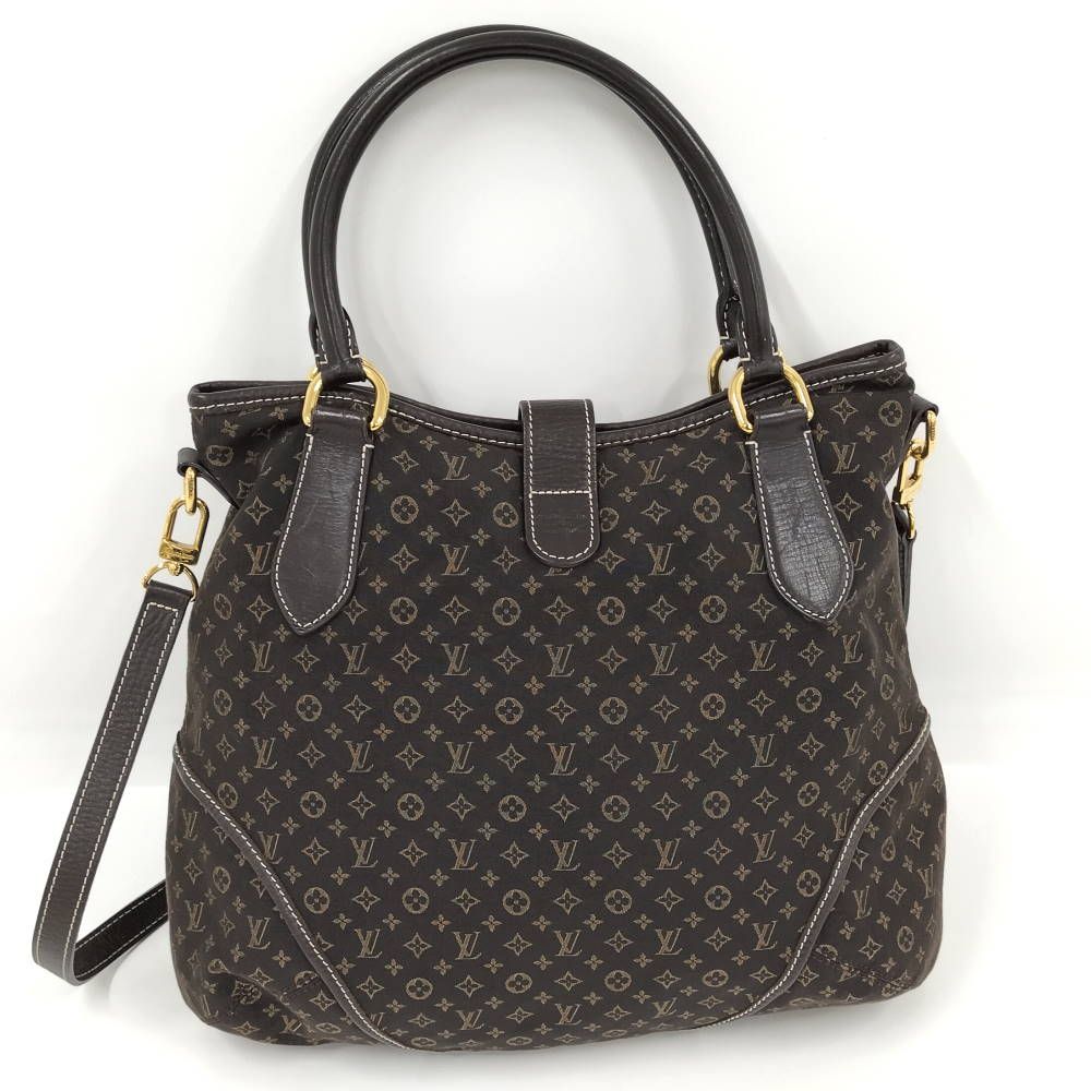 Louis Vuitton Elegy 2-Way Bag Monogram Canvas Dark Brown — view 2