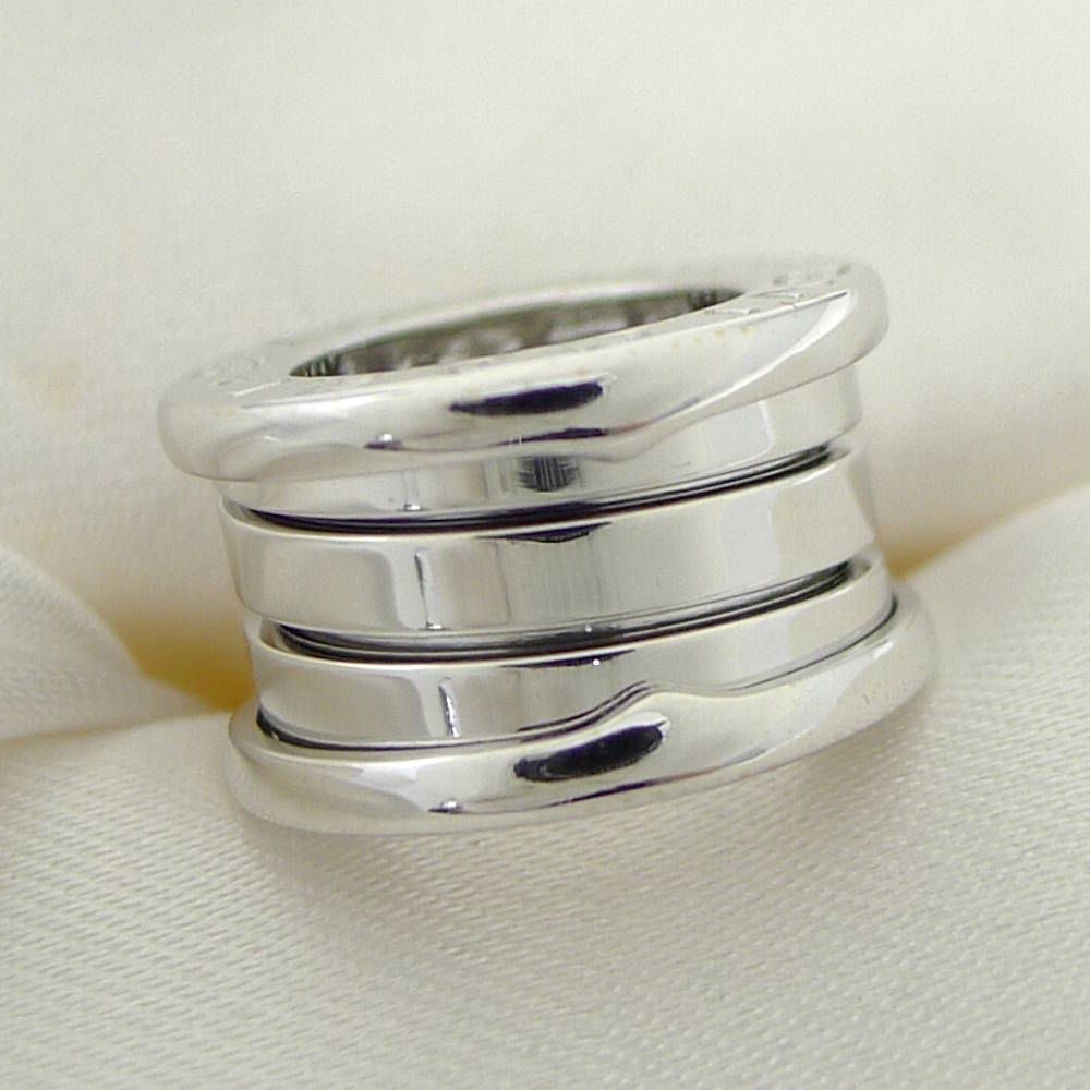 Bvlgari B.Zero1 Ring 18K White Gold