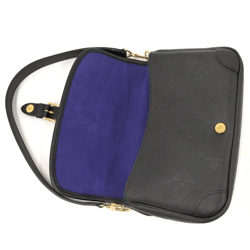 Louis Vuitton Diane Monogram Empreinte Noir Shoulder Bag — view 6