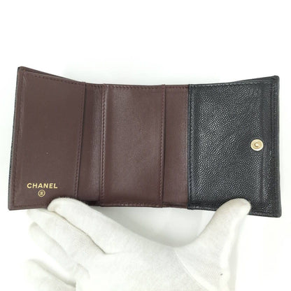 Chanel Classic Small Flap Wallet Caviar Leather — view 2
