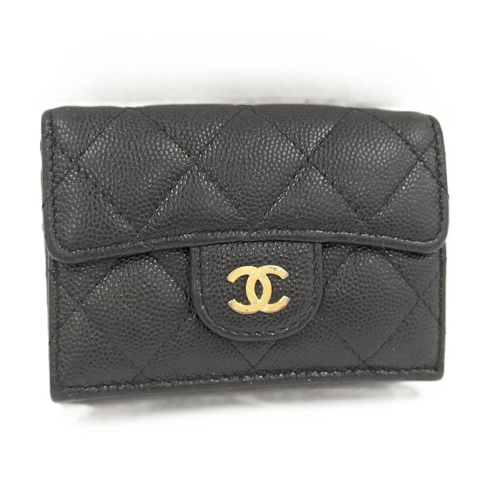 Chanel Classic Small Flap Wallet Caviar Leather