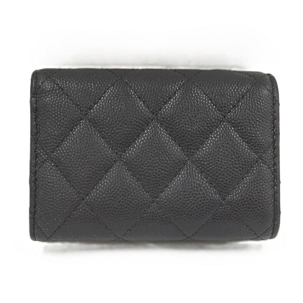 Chanel Classic Small Flap Wallet Caviar Leather — view 3