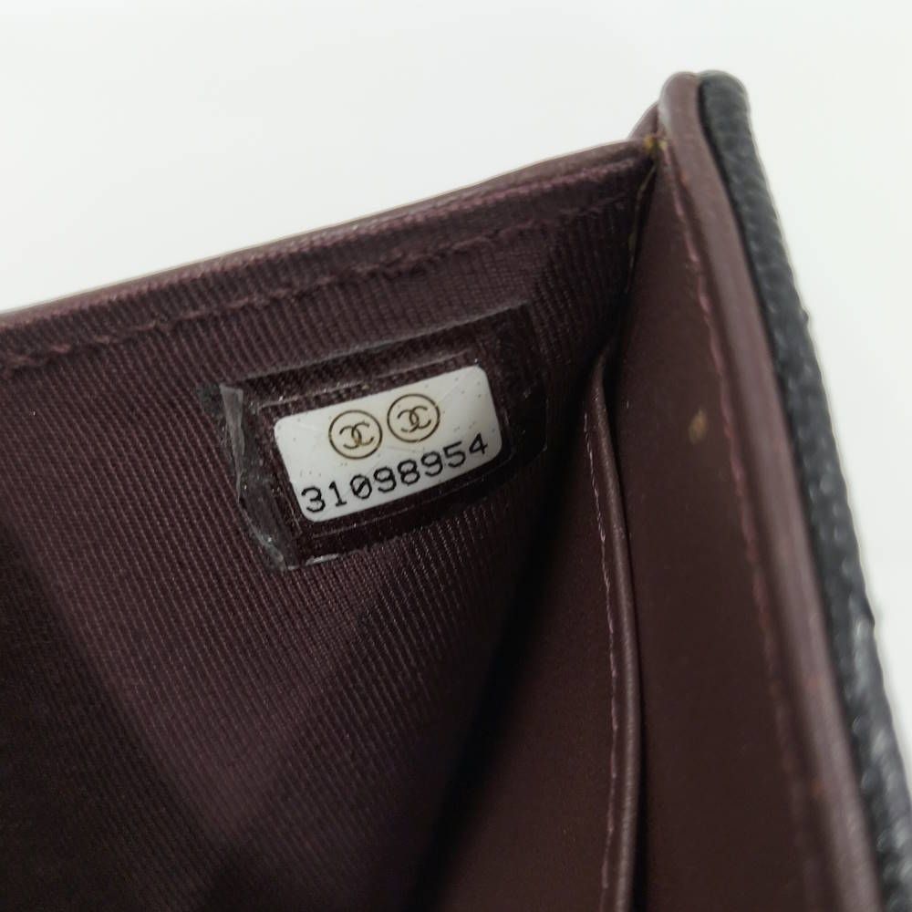 Chanel Classic Small Flap Wallet Caviar Leather — view 8