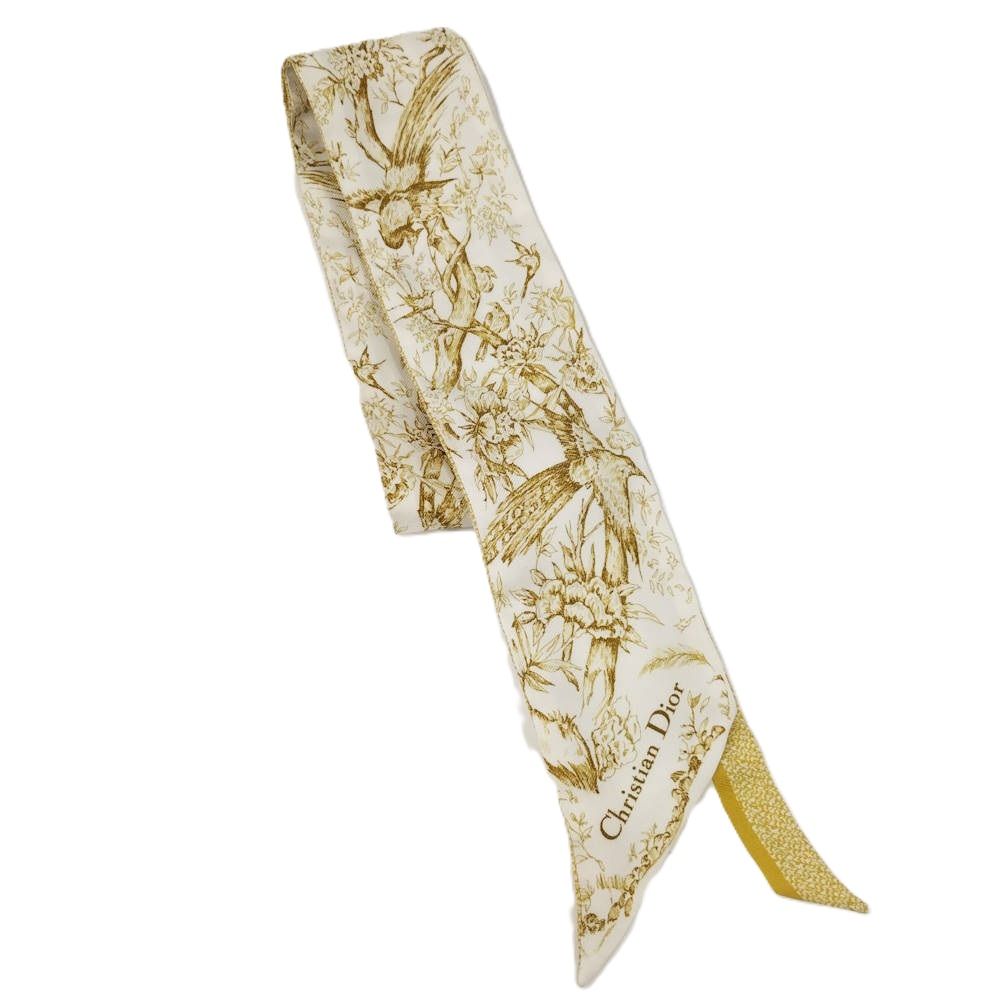 Dior Mitzah Scarf Toile de Jouy Silk Twill
