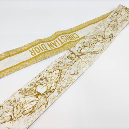 Dior Mitzah Scarf Toile de Jouy Silk Twill — view 6