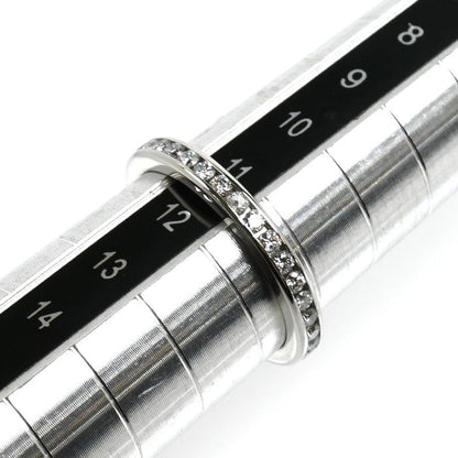 Tiffany & Co Platinum Full Eternity Channel Setting Ring Diamond — view 6