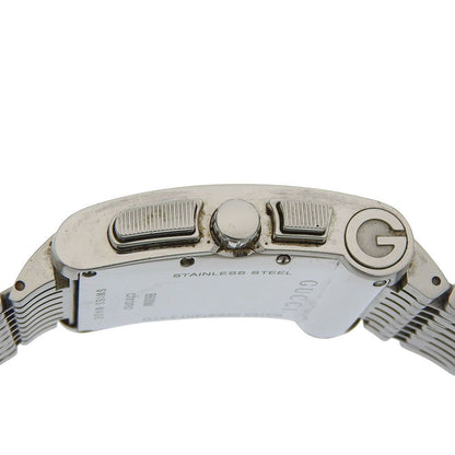 Gucci Metro Stainless Steel Quartz Chronograph Black Dial Watch — view 6