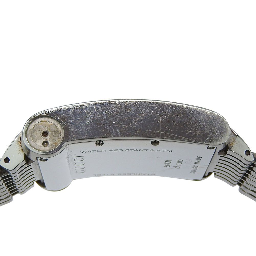 Gucci Metro Stainless Steel Quartz Chronograph Black Dial Watch — view 7