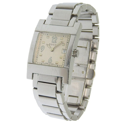 Gucci Stainless Steel Quartz Analog Display Silver Dial Watch — view 2