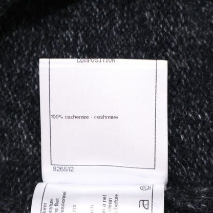Chanel Cashmere Back Button Knit Sweater 42 — view 5