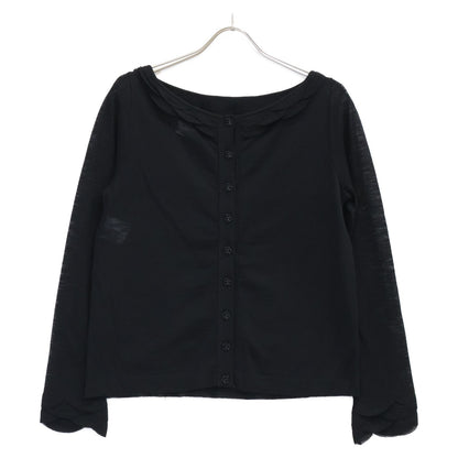 Chanel Back CC Logo Button Knit Sweater 38