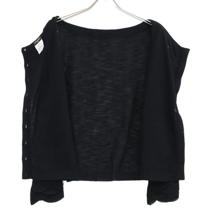 Chanel Back CC Logo Button Knit Sweater 38 — view 3