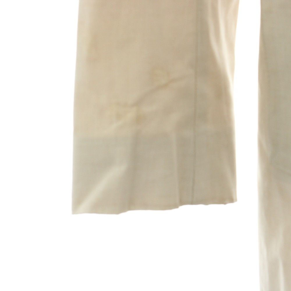 Celine Color Coat Outer Ribbon Belt Macadam Chain 38 Ivory 2 YT — view 6