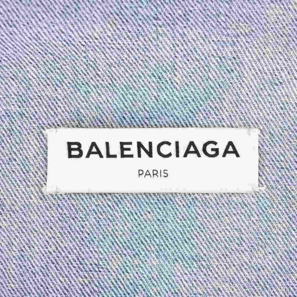Balenciaga Crush Jacket Blue — view 3
