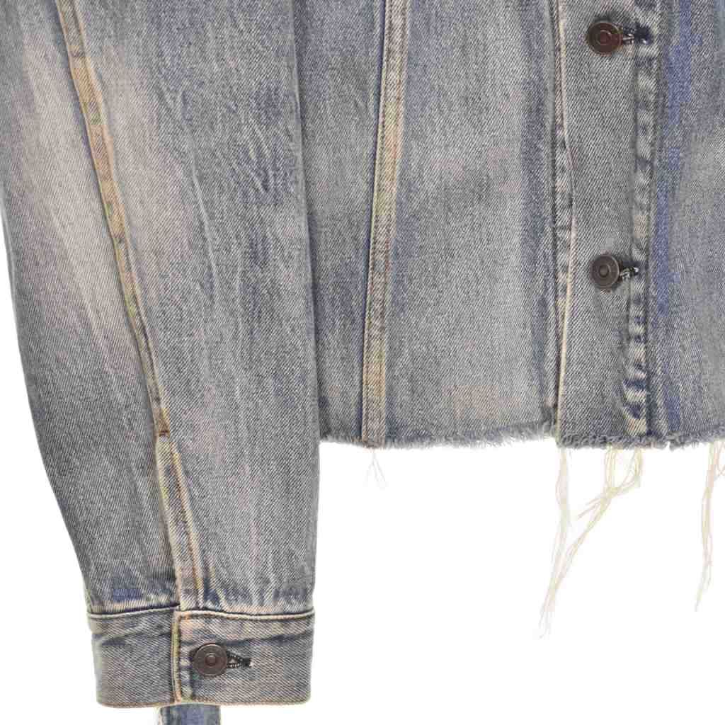 Balenciaga Crush Jacket Blue — view 7