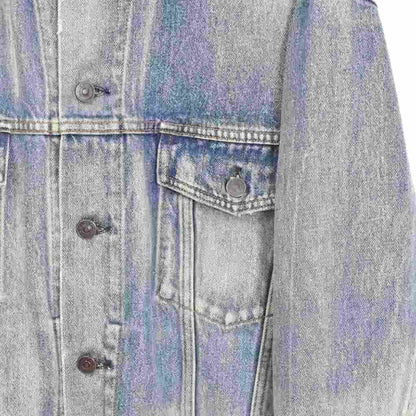 Balenciaga Crush Jacket Blue — view 6
